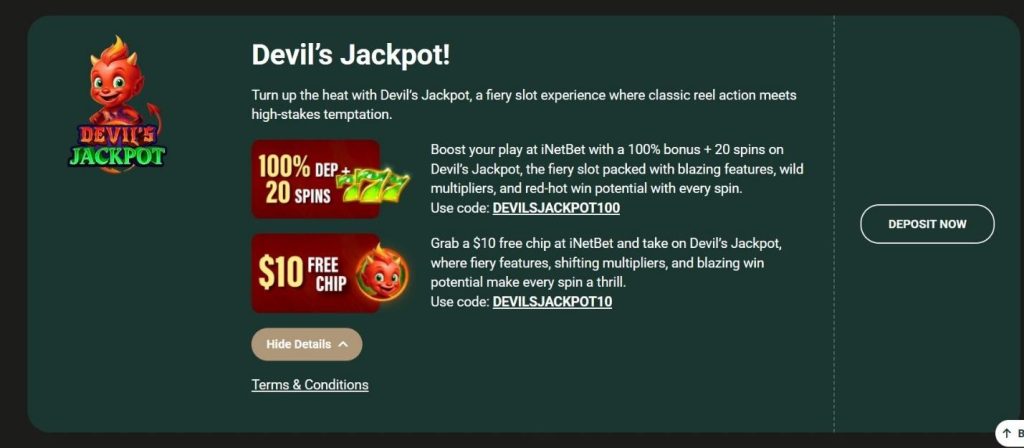 iNetBet Casino Review - 2026
