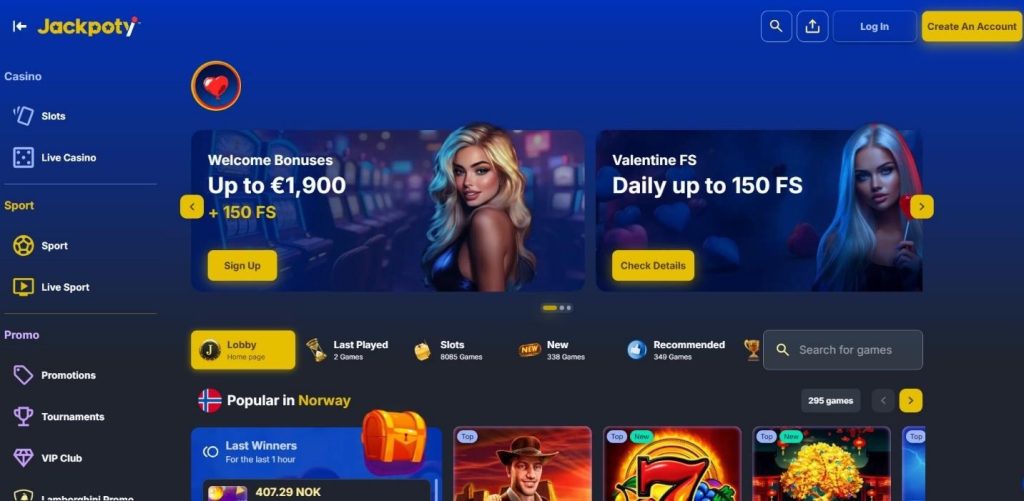 Jackpoty Casino Review - 2026