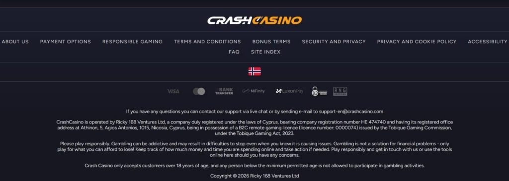 CrashCasino Review - 2026