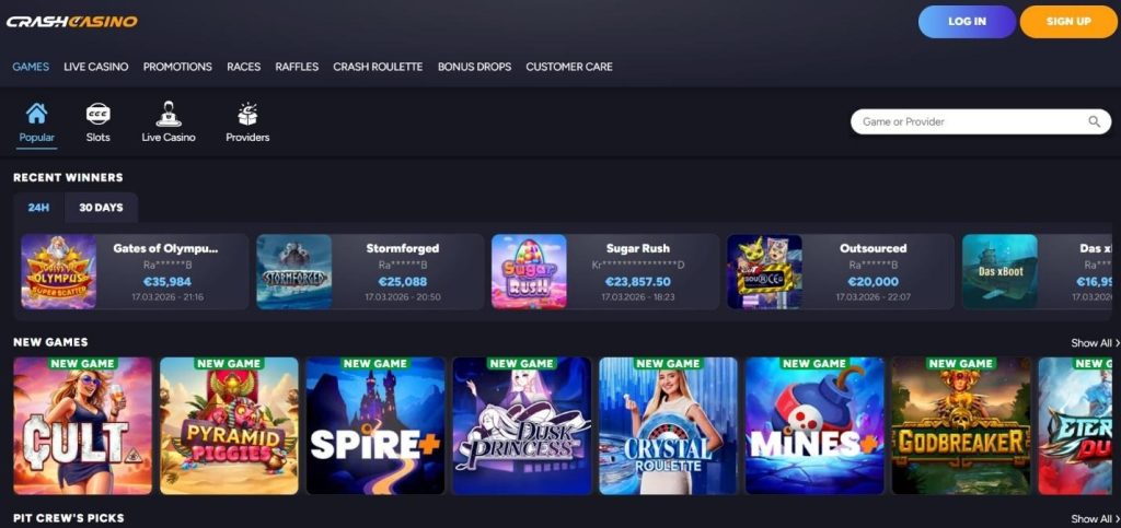 CrashCasino Review - 2026