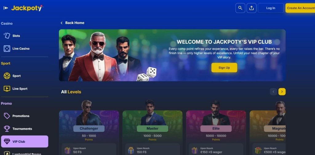 Jackpoty Casino Review - 2026
