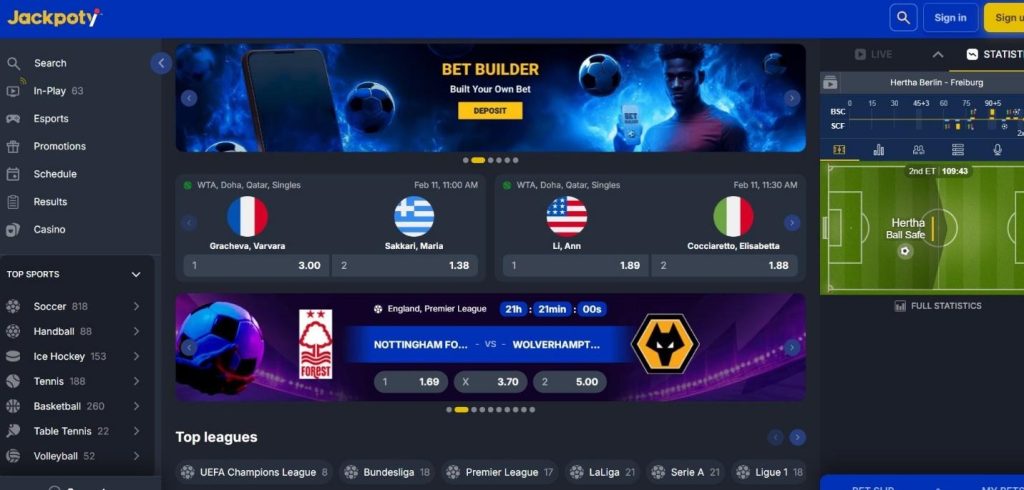 Jackpoty Casino Review - 2026