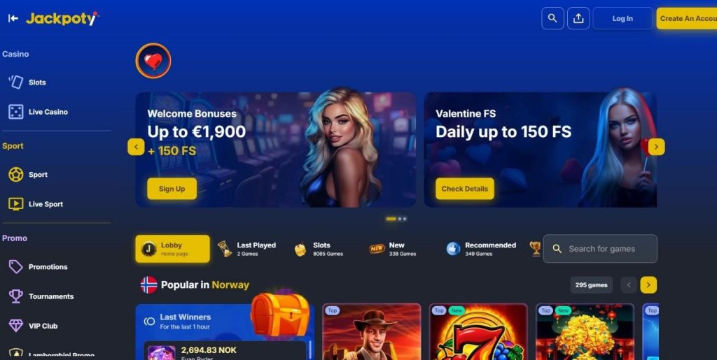 Jackpoty Casino Review - 2026