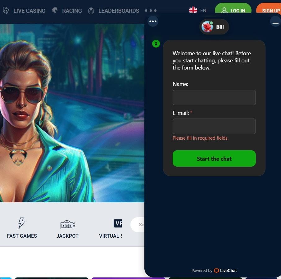 20Bet Casino Review - 2026