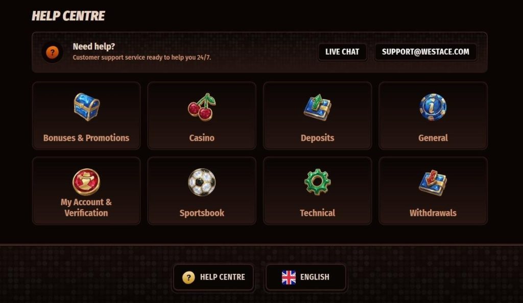 Westace Casino Review - 2026