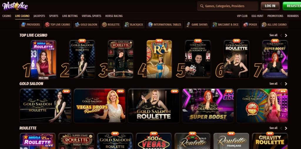 Westace Casino Review - 2026