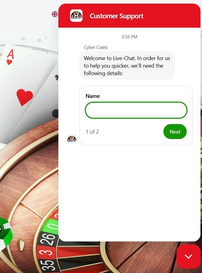 Zodiacbet Casino Review - 2026