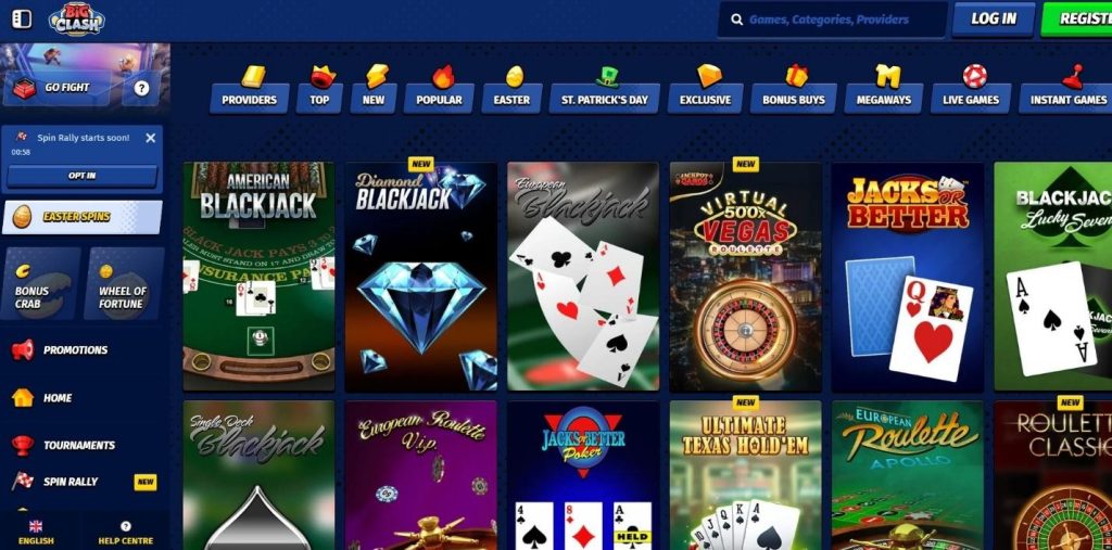 Bigclash Casino Review - 2026