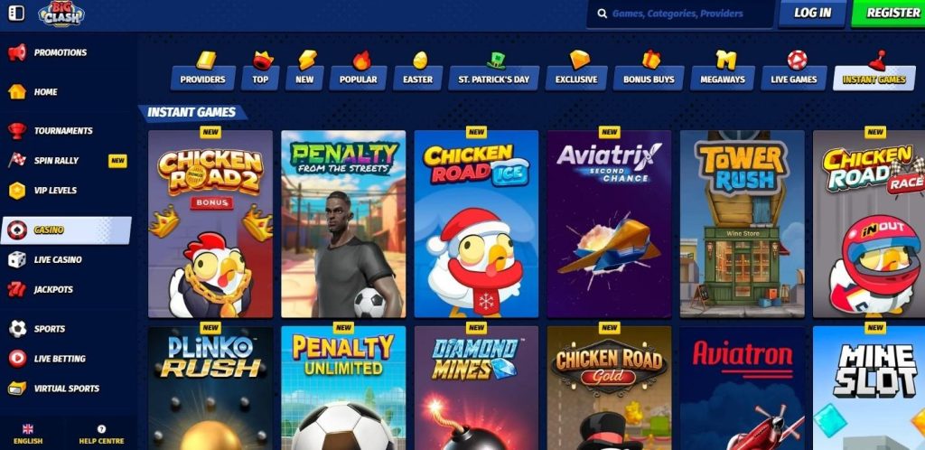 Bigclash Casino Review - 2026