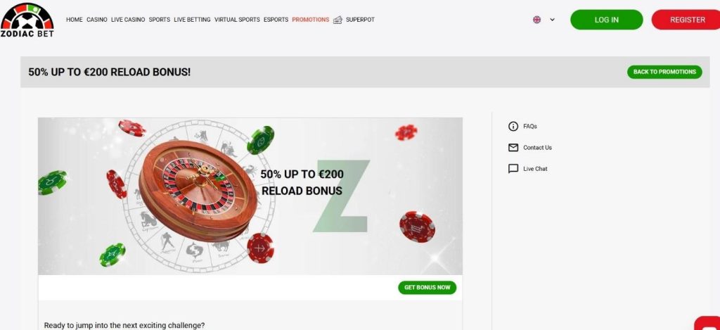 Zodiacbet Casino Review - 2026