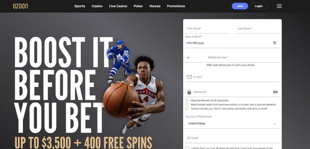 Ozoon Casino Review - 2026