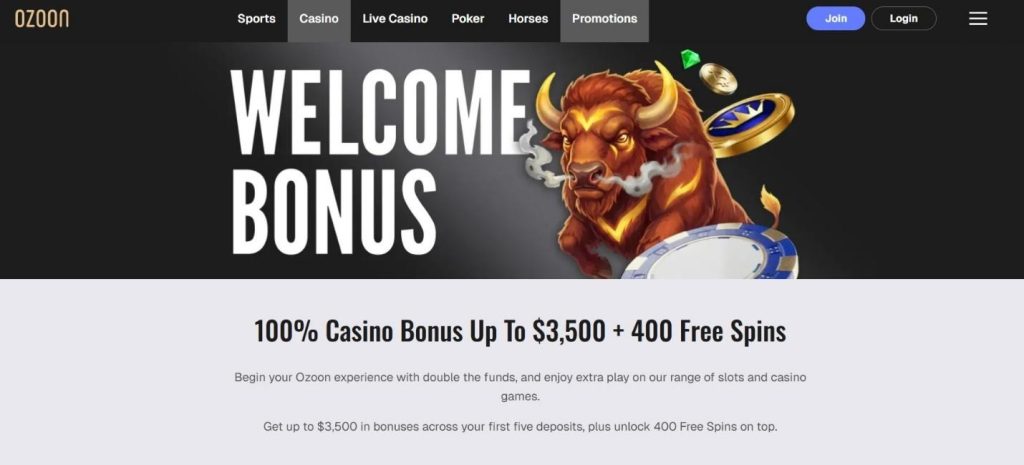Ozoon Casino Review - 2026