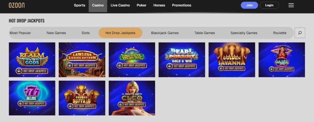 Ozoon Casino Review - 2026