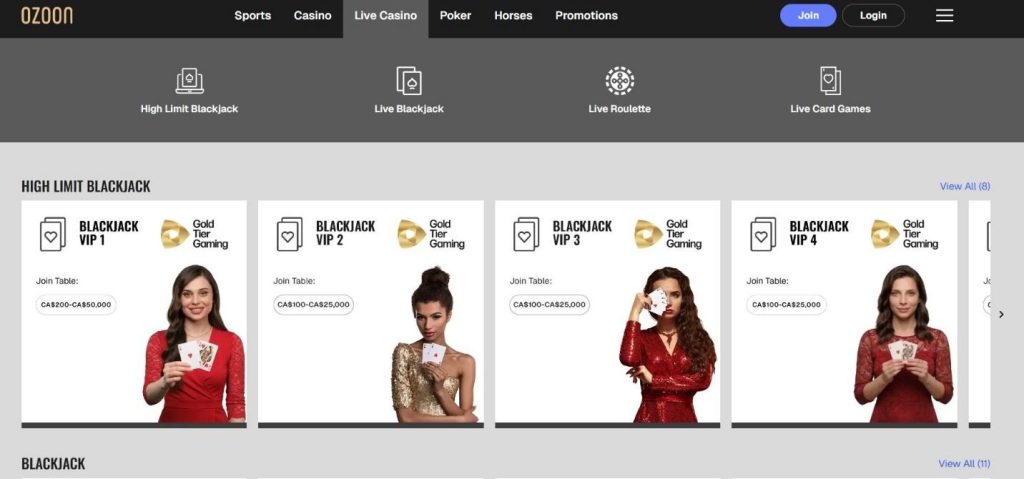 Ozoon Casino Review - 2026