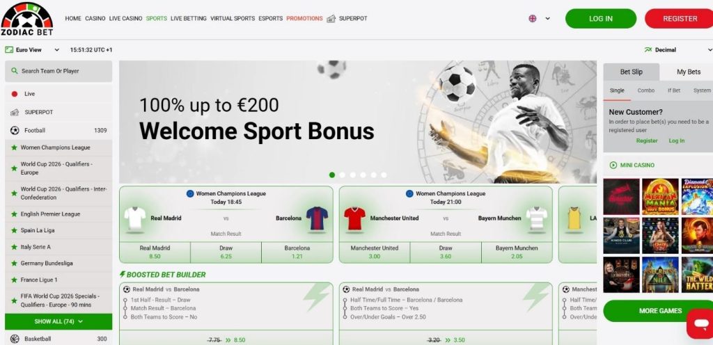 Zodiacbet Casino Review - 2026