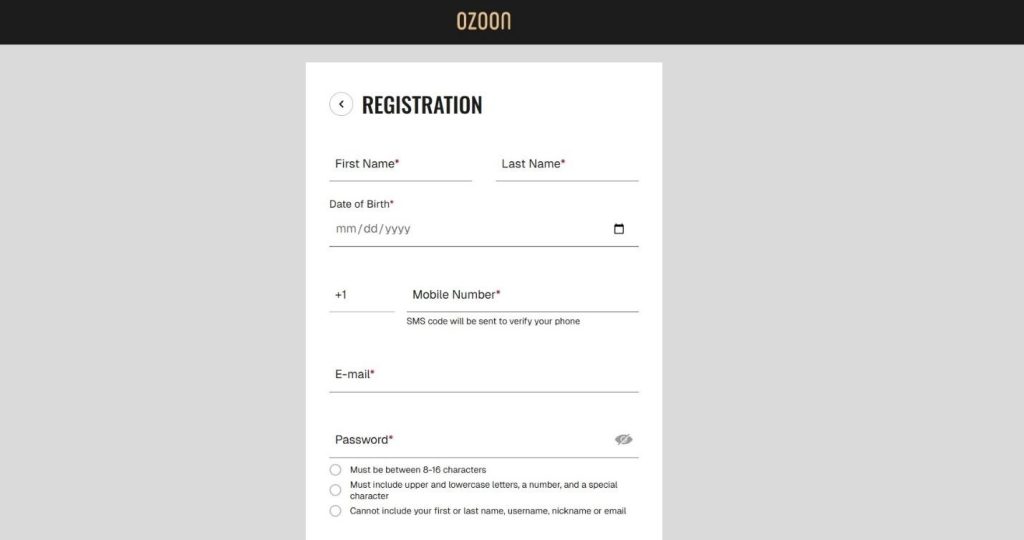 Ozoon Casino Review - 2026