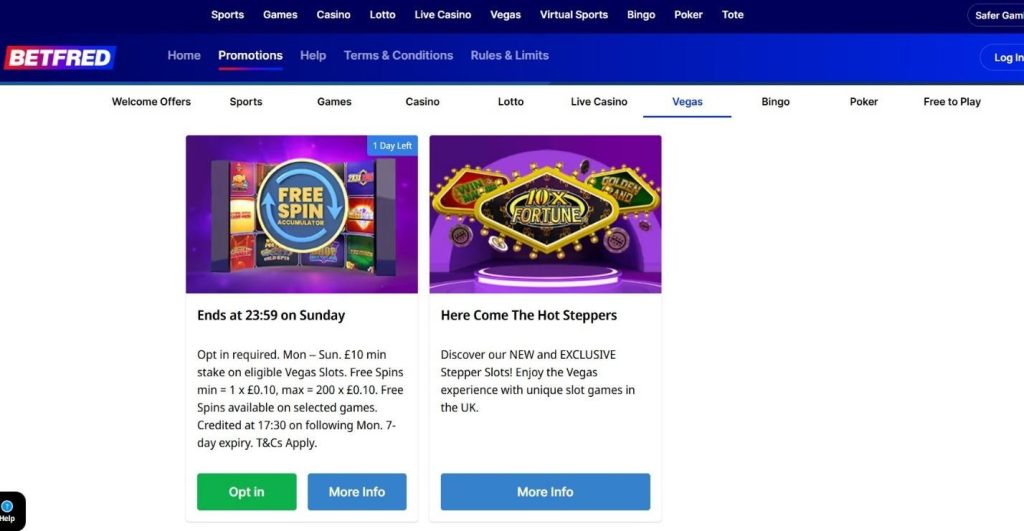 Betfred Casino Review - 2026