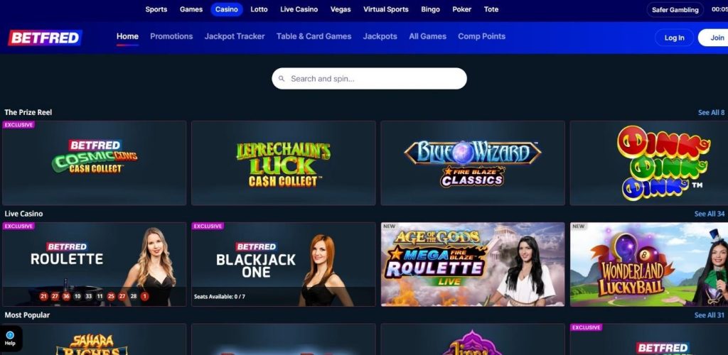 Betfred Casino Review - 2026
