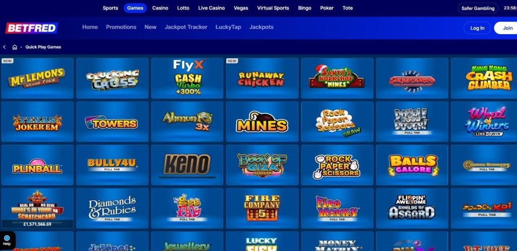Betfred Casino Review - 2026
