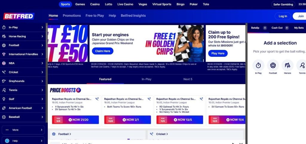 Betfred Casino Review - 2026