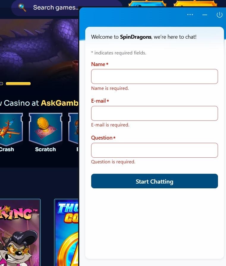 Spindragons Casino Review - 2026