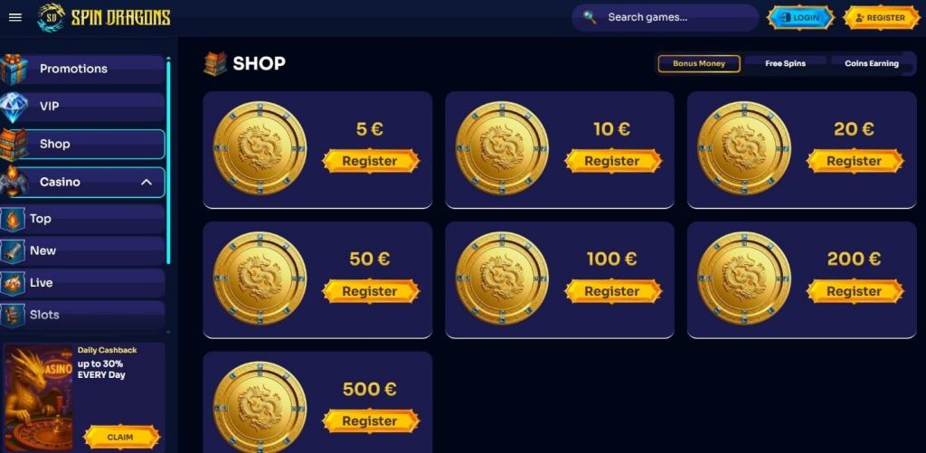 Spindragons Casino Review - 2026