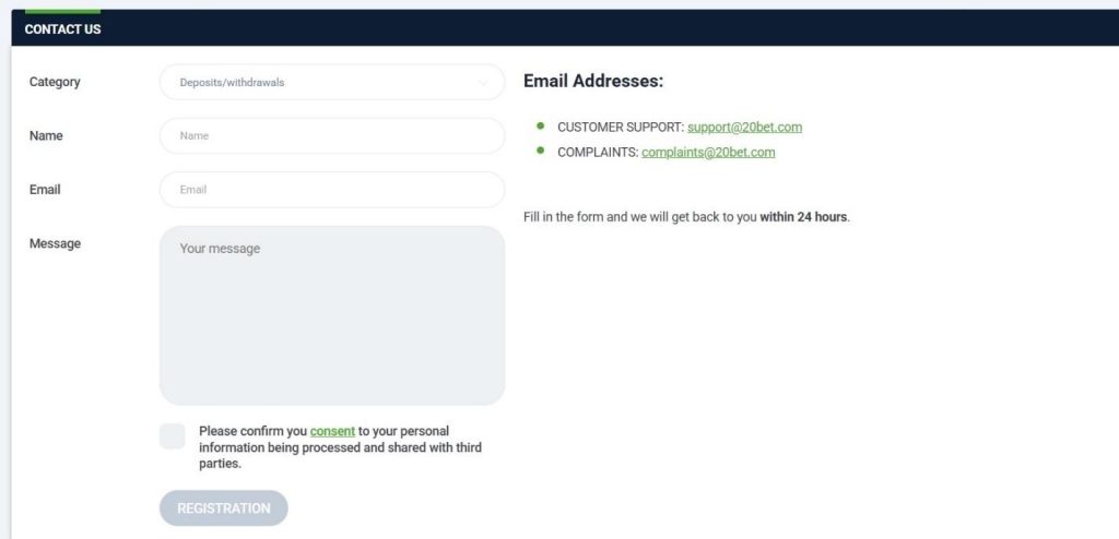 20Bet Casino Review - 2026