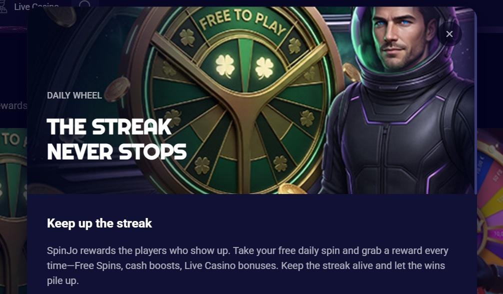 Spinjo Casino Review - 2026 6 Spinjo Casino Review - 2026