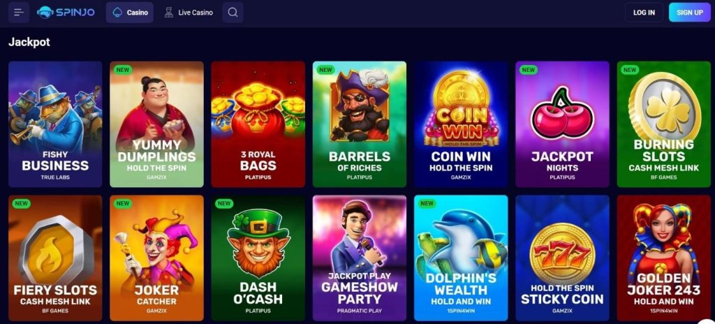 Spinjo Casino Review - 2026 12 Spinjo Casino Review - 2026