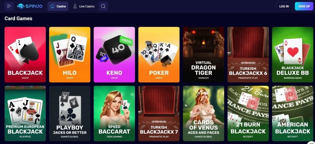 Spinjo Casino Review - 2026 13 Spinjo Casino Review - 2026