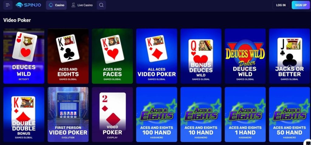 Spinjo Casino Review - 2026 14 Spinjo Casino Review - 2026