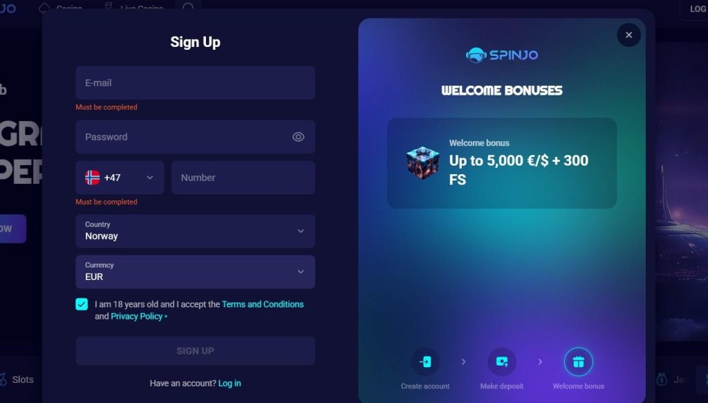 Spinjo Casino Review - 2026 18 Spinjo Casino Review - 2026