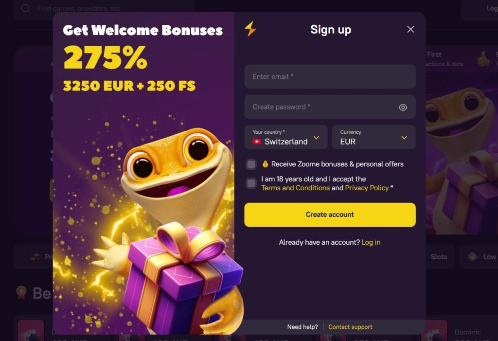 Zoome Casino Review - 2026