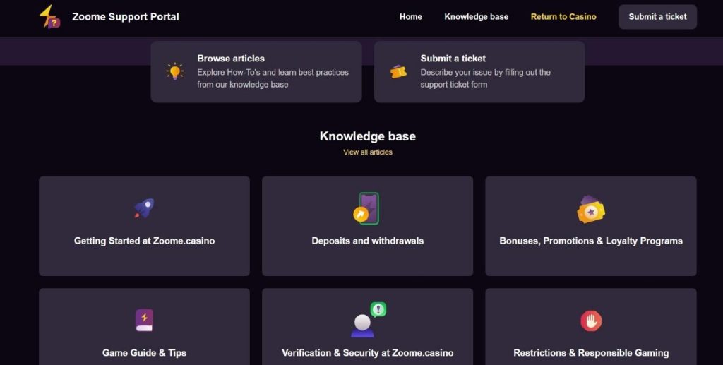 Zoome Casino Review - 2026