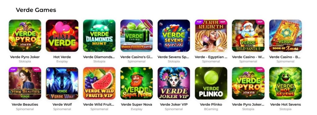 Verde Casino Review - 2026