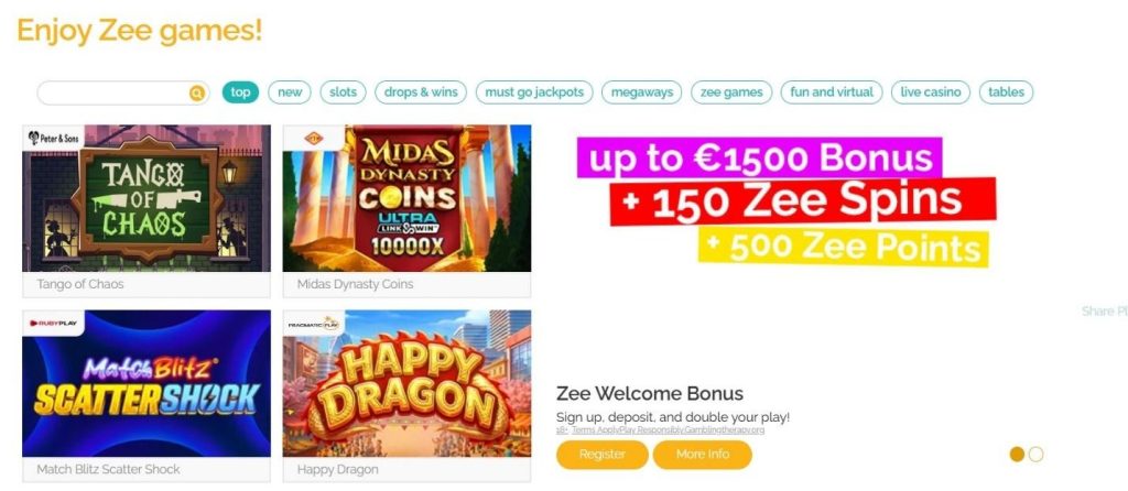 Playzee Casino Review - 2026