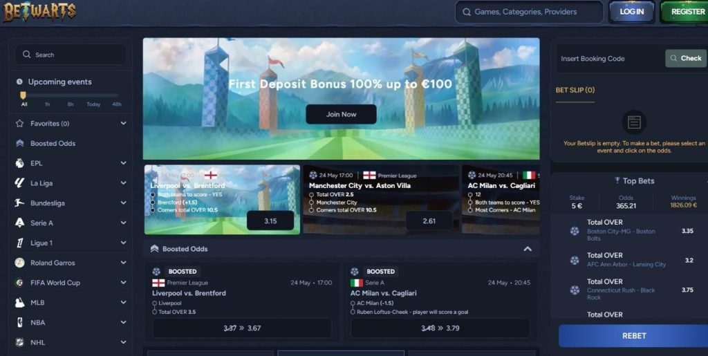 Betwarts Casino Review - 2026