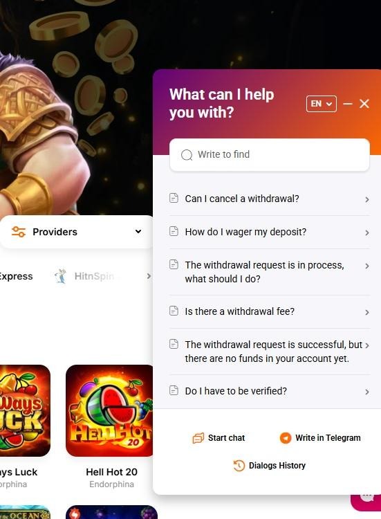 Hitnspin Casino Review - 2026