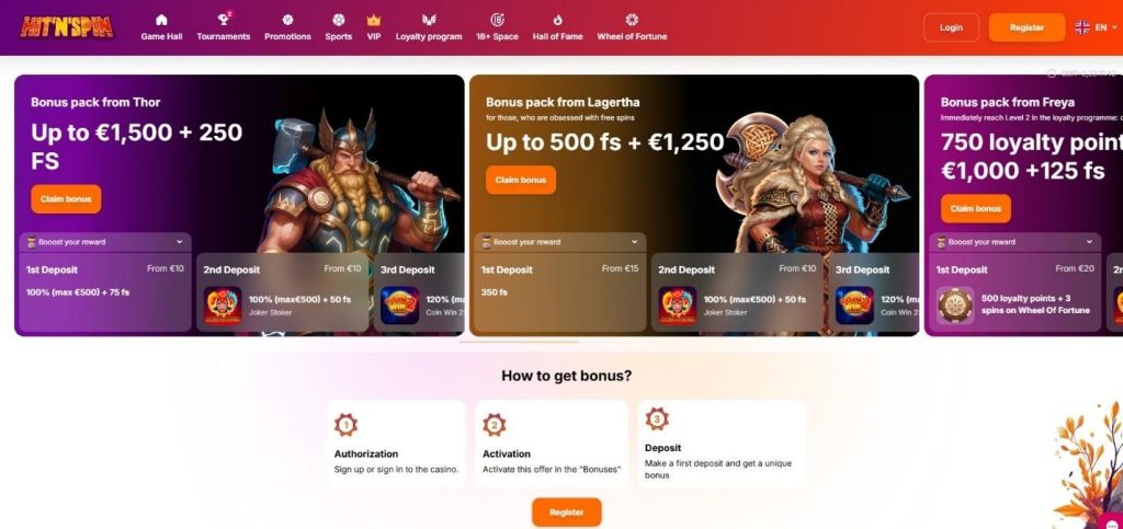 Hitnspin Casino Review - 2026