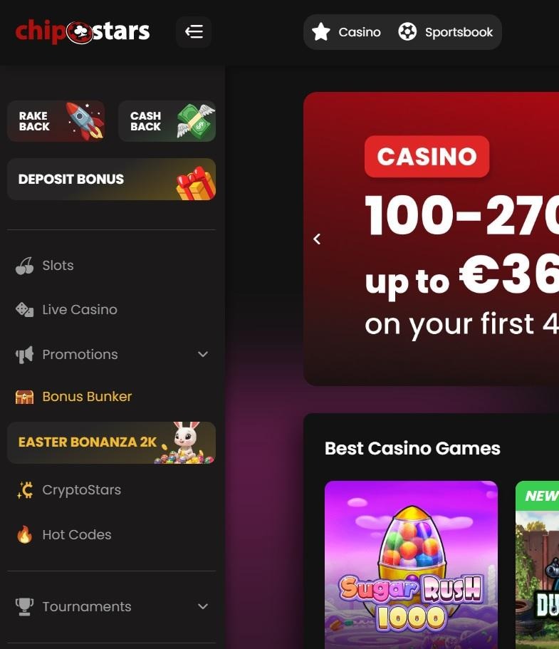 Chipstars Casino Review - 2026