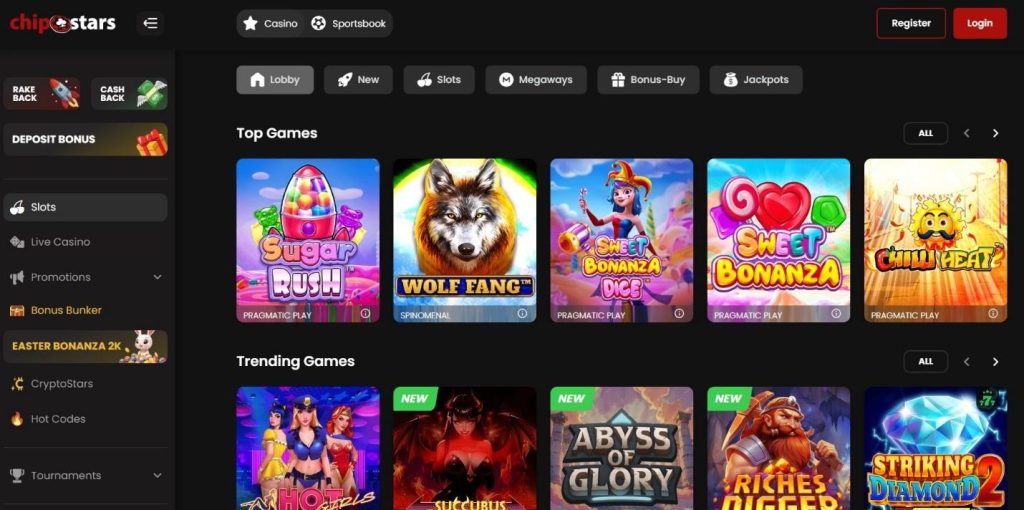 Chipstars Casino Review - 2026