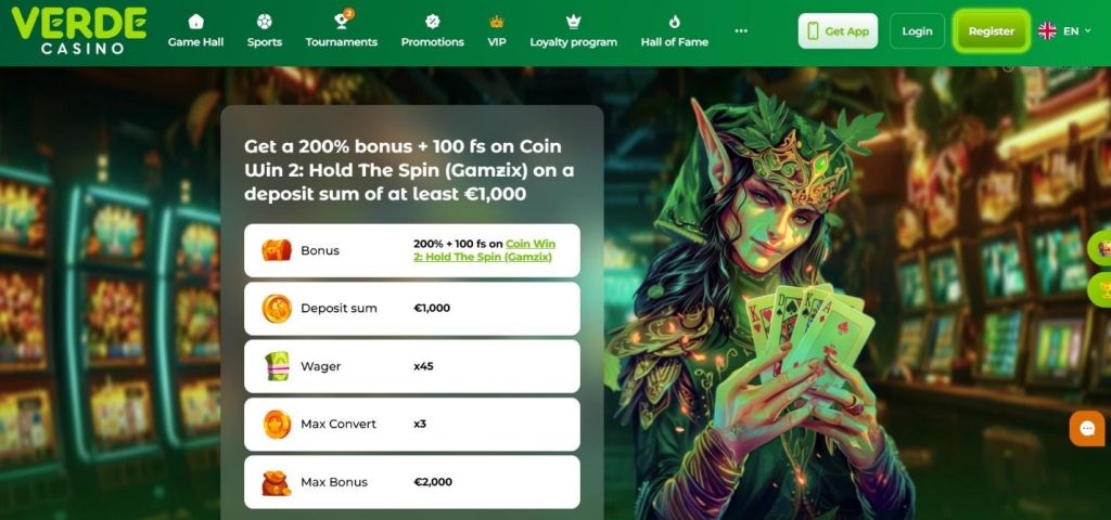 Verde Casino Review - 2026