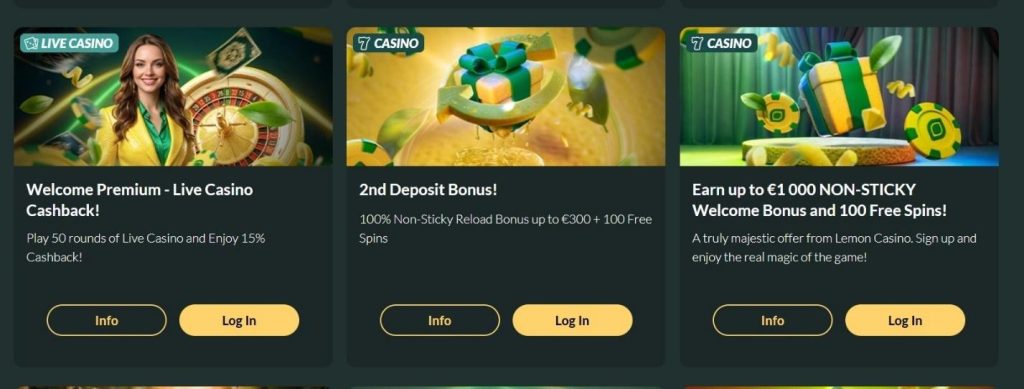 Lemon Casino Review - 2026