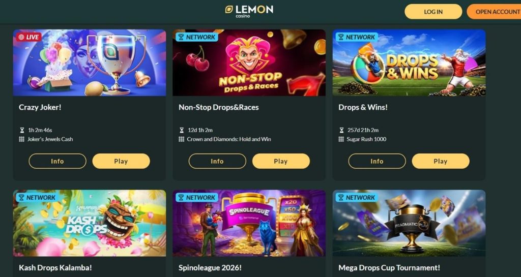 Lemon Casino Review - 2026