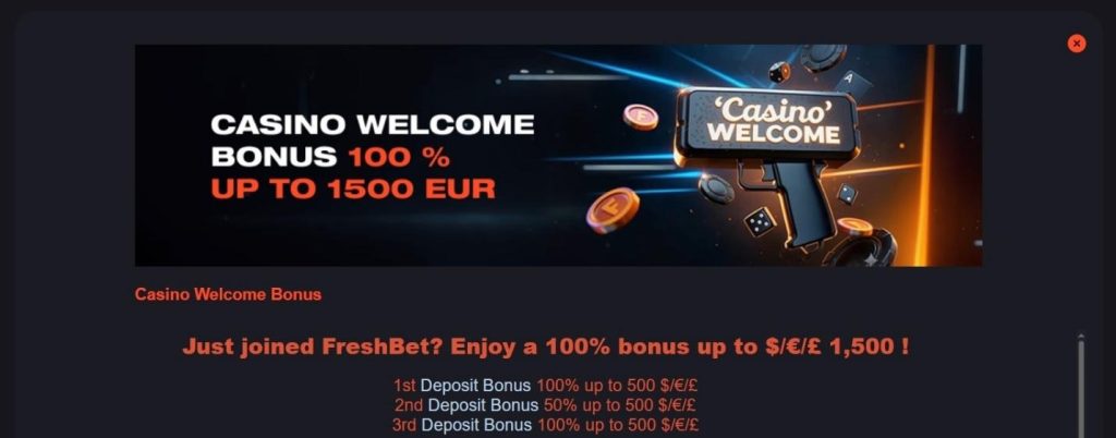 Fresh Bet Casino Review - 2026