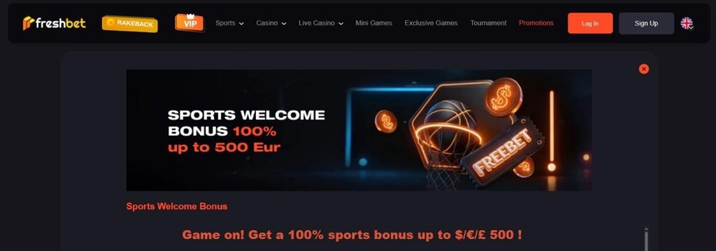Fresh Bet Casino Review - 2026