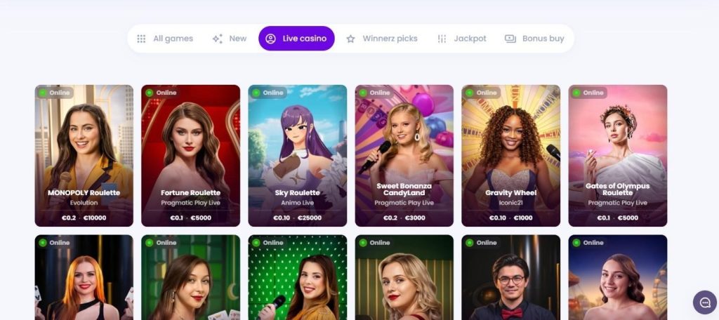 Winnerz Casino Review - 2026 9 Winnerz Casino Review - 2026