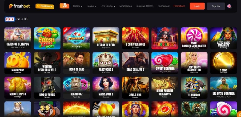 Fresh Bet Casino Review - 2026
