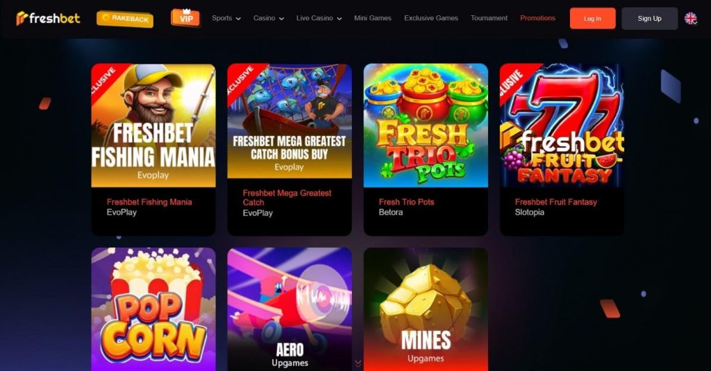 Fresh Bet Casino Review - 2026