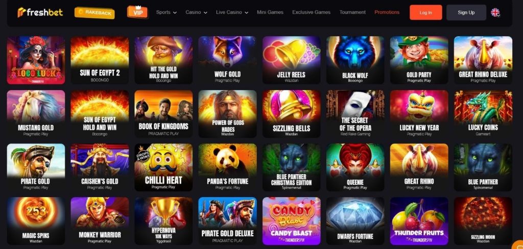 Fresh Bet Casino Review - 2026